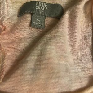 True craft tie dye tank top size m brand new